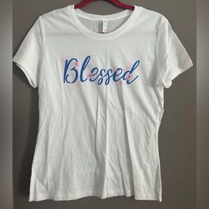 Women’s Blessed Screen Tee Size M NWT